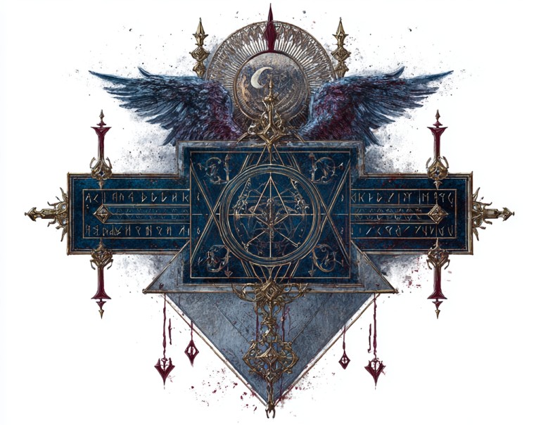 Avalbane Diplomatic Corps Immigration Seal - Official Emblem for Earth and Nyr'shyvana to Sheol'gotha Transit Authority